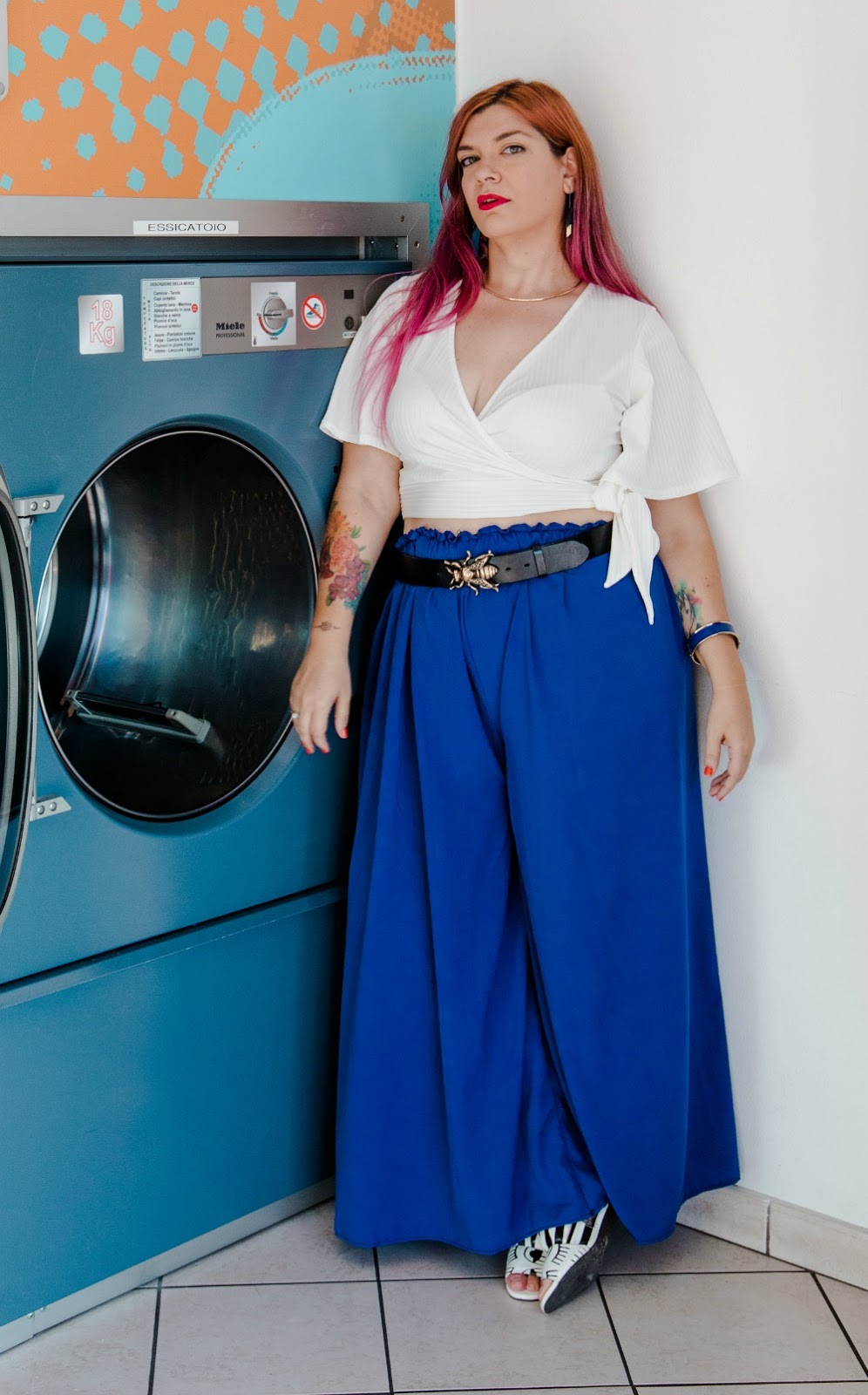 Pantaloni a 2025 palazzo curvy